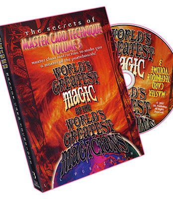 World's Greatest Magic: Master Card Technique Volume 3 - DVD
