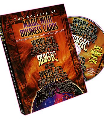 World's Greatest Magic: Magic with Business Cards - DVD