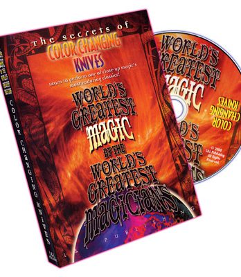 World's Greatest Magic: Color Changing Knives - DVD