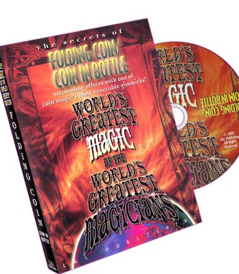 World's Greatest Magic: Folding Coin - Coin In Bottle - DVD