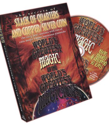 World's Greatest Magic: Stack Of Quarters and Copper/Silver Coin - DVD