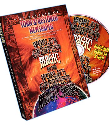 World's Greatest Magic: Torn And Restored Newspaper - DVD