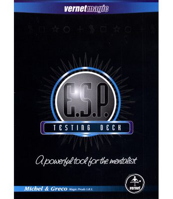 ESP Testing Deck (marked w/routines) by Vernet - Tricks