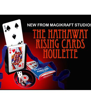 Hathaway Rising Cards Houlette (With DVD) by Martin Lewis - Trick