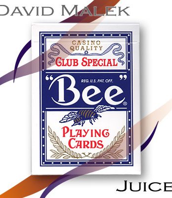 Marked Deck (Blue Bee Style, Juice) by David Malek - Trick