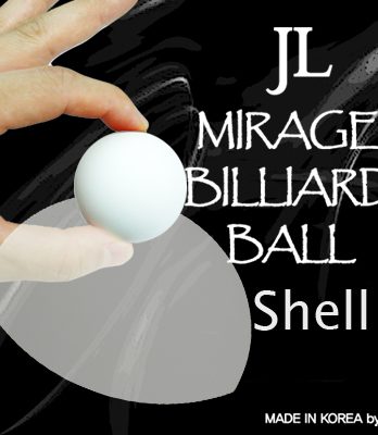 Mirage Billiard Balls by JL (WHITE, shell only) - Trick