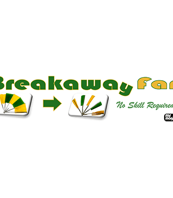 Break away Fan by Mr. Magic (stainless Steel)