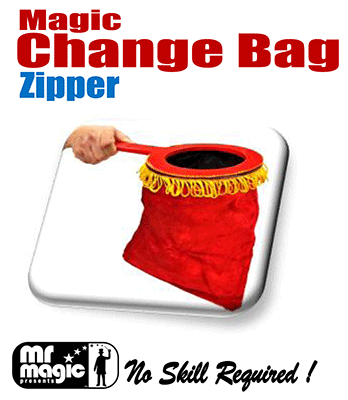 Magic Change Bag (Zipper)- by Mr. Magic