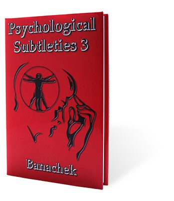 Psychological Subtleties 3 (PS3) by Banachek - Book