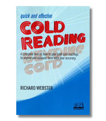 Quick and Effective Cold Reading by Richard Webster - Book