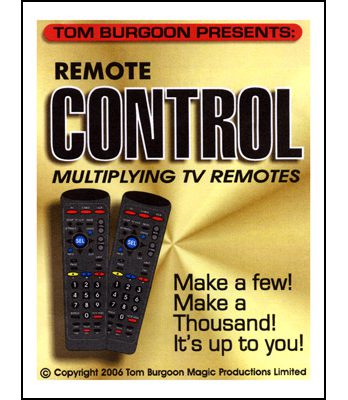 Remote Control Multiplying TV remotes by Tom Burgoon - Trick