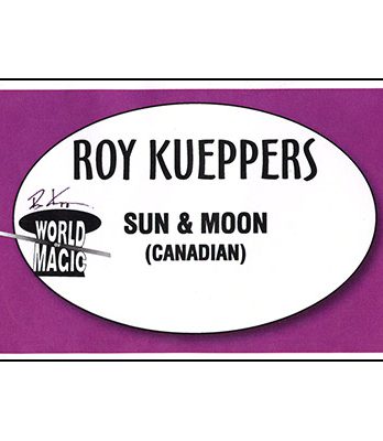 Sun & Moon Loonie/Twoonie by Roy Kueppers - Trick