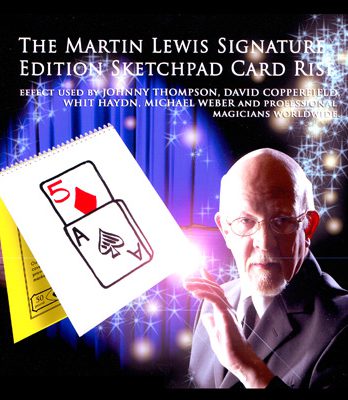 Signature Edition Sketchpad Card Rise by Martin Lewis