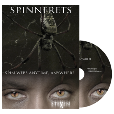 Spinnerets (DVD & Gimmicks) by Steven X - Trick