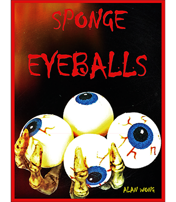 Sponge Eyeballs by Alan Wong (Bag of 4) - Trick