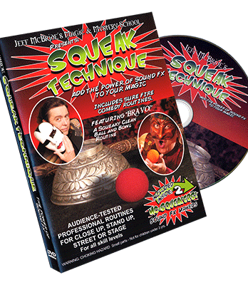 Squeak Technique (DVD and Squeakers) by Jeff McBride - DVD