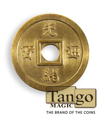 Normal Chinese coin Brass by Tango - Trick (CH013)