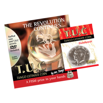 Tango Ultimate Coin (T.U.C)(D0109) Eisenhower Dollar with Online Instructions by Tango - Trick
