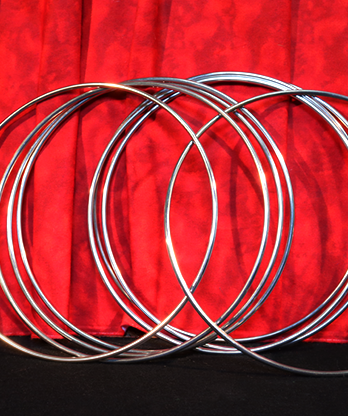 12 inch Linking Rings SS (8 Rings) by Mr. Magic - Trick