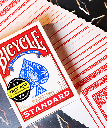 Bicycle Standard Red Poker Cards (New Box)