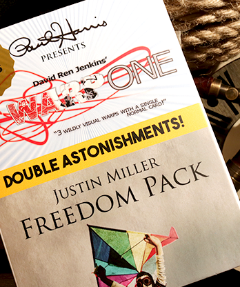 Paul Harris Presents Warp One/Freedom Pack Double Astonishments by Justin Miller & David Jenkins - Trick