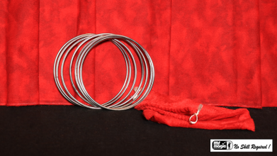 5" Linking Rings SS (7 Rings) by Mr. Magic - Trick