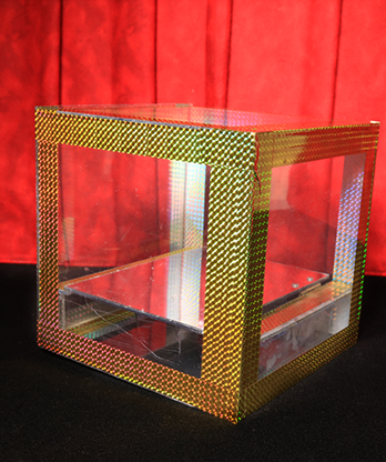 Crystal Flash Appearance Box (8" x 8" x 8") by Mr. Magic - Trick