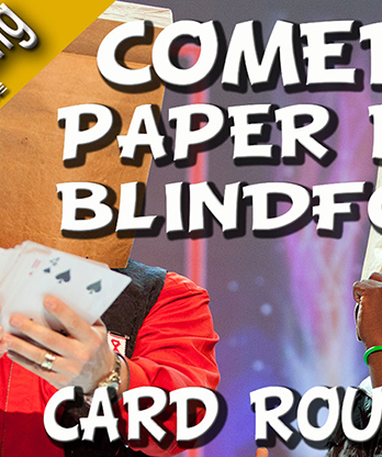 Comedy Paper Bag Blindfold Routine by Wolfgang Riebe video DOWNLOAD
