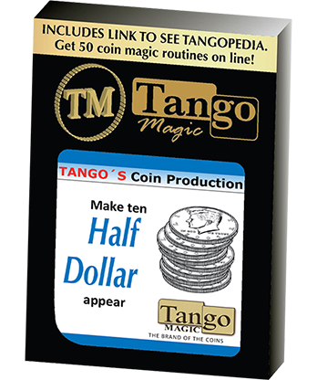 Tango Coin Production - Half Dollar D0186 (Gimmicks and Online Instructions) by Tango - Trick