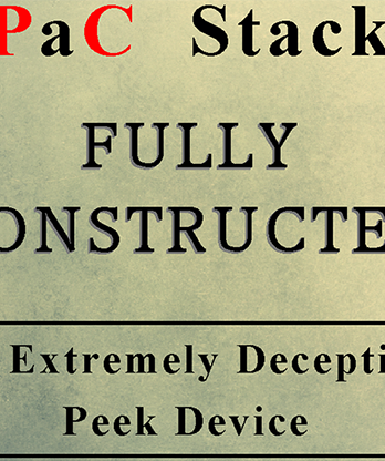 PaC Stack: Fully Constructed (Gimmicks and Online Instructions) by Paul Carnazzo - Trick