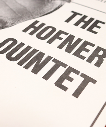 The Hofner Quintet by John Hofner - Book
