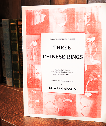 Three Chinese Rings by Lewis Ganson - Book