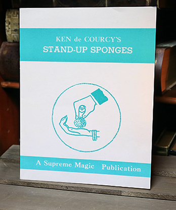 Stand-Up Sponges by Ken de Courcy - Book
