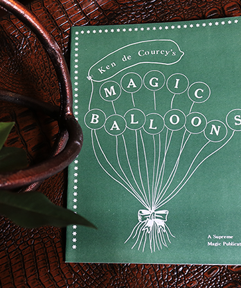 Magic Balloons by Ken de Courcy - Book