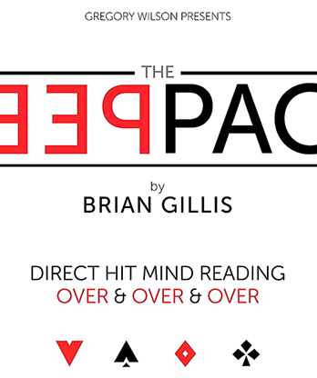 Gregory Wilson Presents The Peek Pack by Brian Gillis (Gimmicks and Online Instructions) - Trick