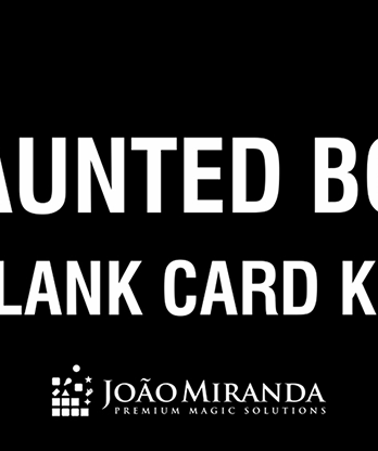 Blank Card Kit for Haunted Box by João Miranda - Trick