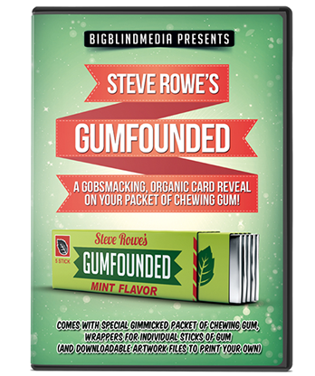 GUMFOUNDED (Online Instructions and Gimmick) by Steve Rowe - Trick