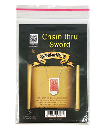 Chain Thru Sword by JL Magic - Trick