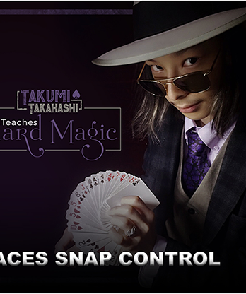 Takumi Takahashi Teaches Card Magic - Aces Snap Control video DOWNLOAD