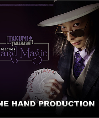 Takumi Takahashi Teaches Card Magic - One Hand Production video DOWNLOAD