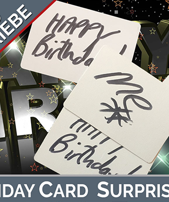 Birthday Card Surprise by Wolfgang Riebe - video DOWNLOAD