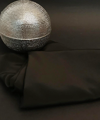 Silk for Zombie Ball PRO (Black) by Bazar de Magia - Trick