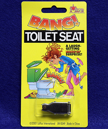 BANG! Toilet Seat Prank by Loftus - Tricks