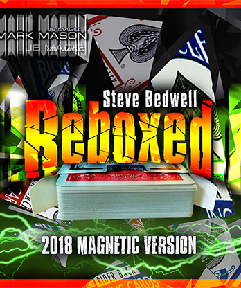 Reboxed 2018 Magnetic Version Red (Gimmicks and Online Instructions) by Steve Bedwell and Mark Mason - Trick