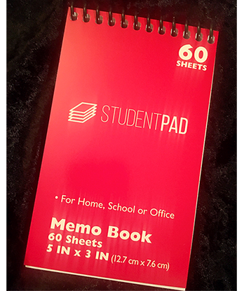 SvenPad® KoD Memo Pad (Red, Single) - Trick