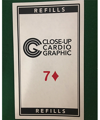 7D Refill Close-up Cardiographic by Martin Lewis - Trick
