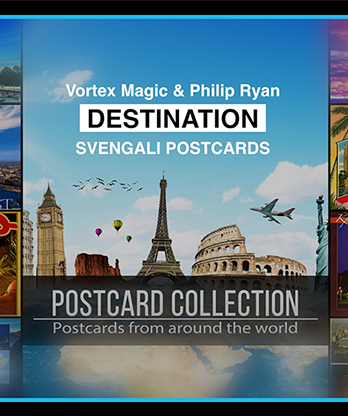 Vortex Magic Presents DESTINATION by Philip Ryan (Svengali Postcards) - Trick