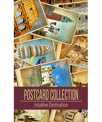 Vortex Magic Presents Intuitive Destination by Philip Ryan - (Invisible Deck Postcards) - Trick