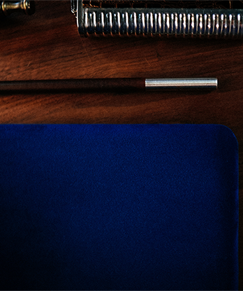 Suede Leather Small Pad (Blue) by TCC - Trick