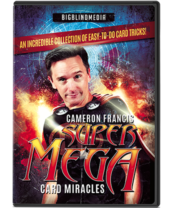 Super Mega Card Miracles by Cameron Francis - DVD